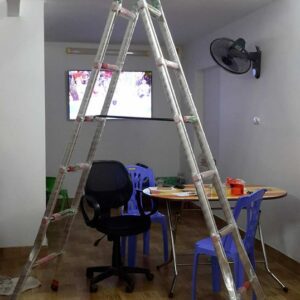 Thang inox chữ a 3,5m
