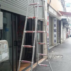 Thang inox chữ a 5,5m loại dày