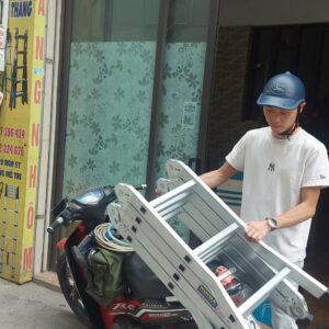 Thang nhôm gấp đoạn NINDA ND403A