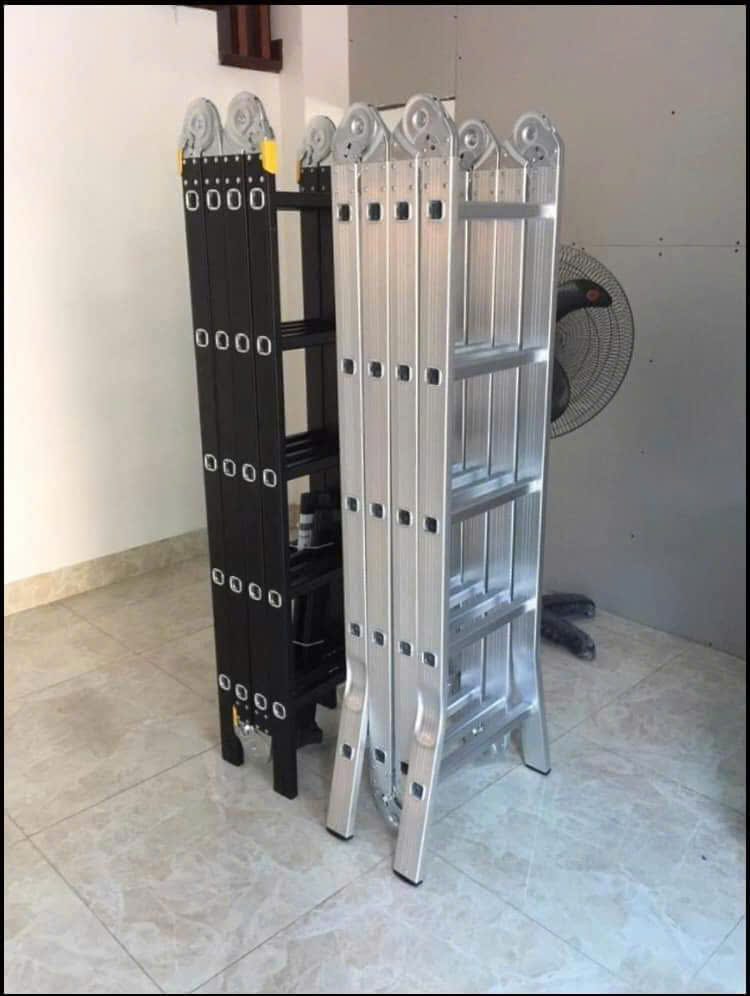 Thang nhôm chữ m 6,8m ND-406A - Ảnh 4