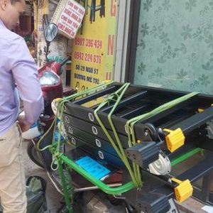 Thang nhôm chữ m 3,7m NINDA chân thẳng - Ảnh 4