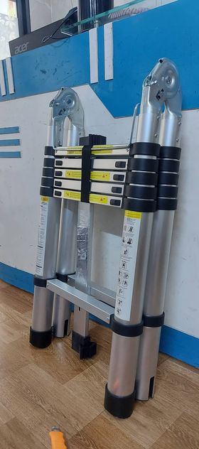Thang nhôm rút đôi 38AI chữ a 1,9m - Ảnh 4