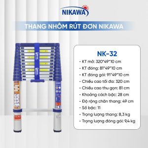Thang rút đơn nikawa nk32 new