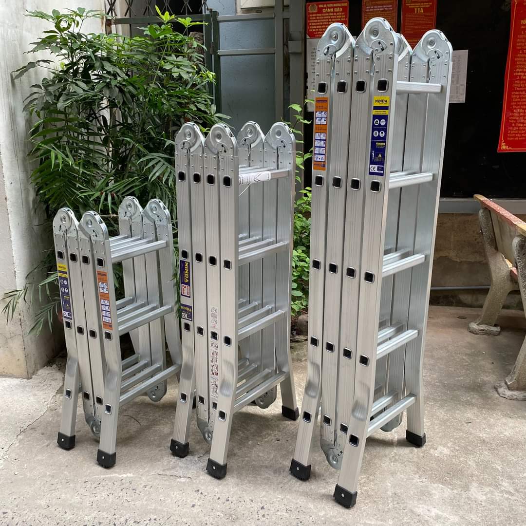 Thang nhôm chữ m 5,8m ND-405A - Ảnh 6