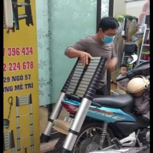 Thang nhôm rút đơn 4,4m
