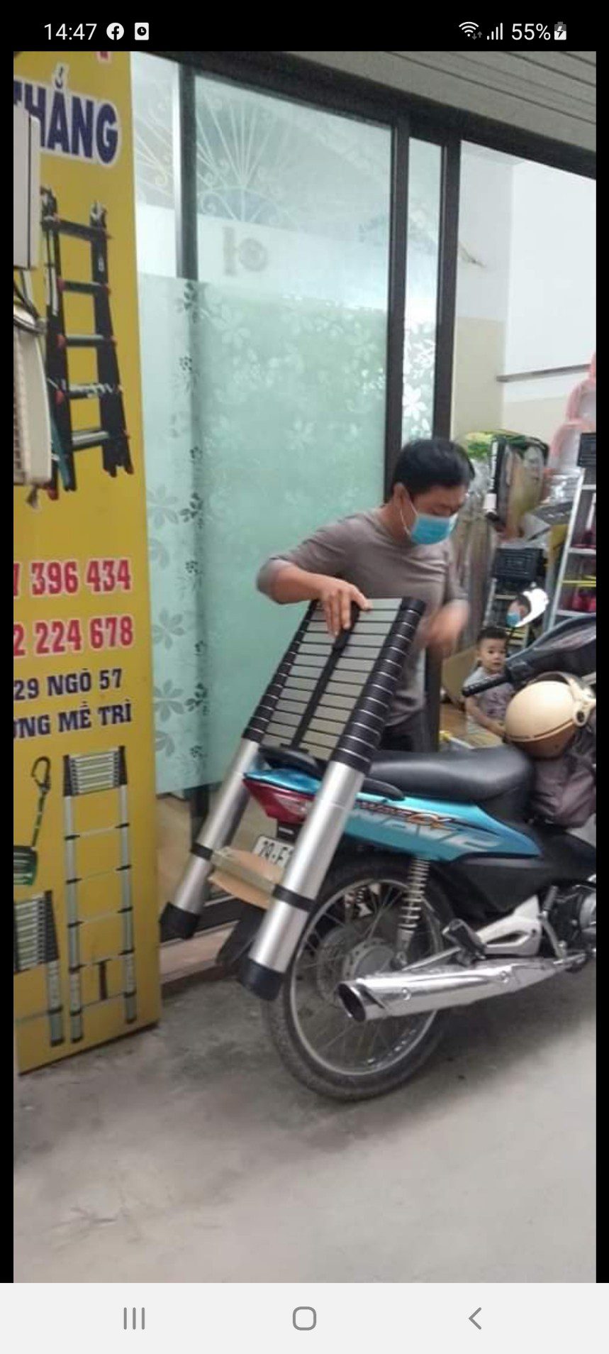 Thang nhôm rút đơn 4.1m - Ảnh 6
