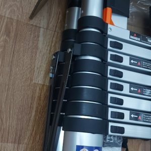 Thang nhôm rút đôi 80ai chữ a 4m bánh xe - Ảnh 7