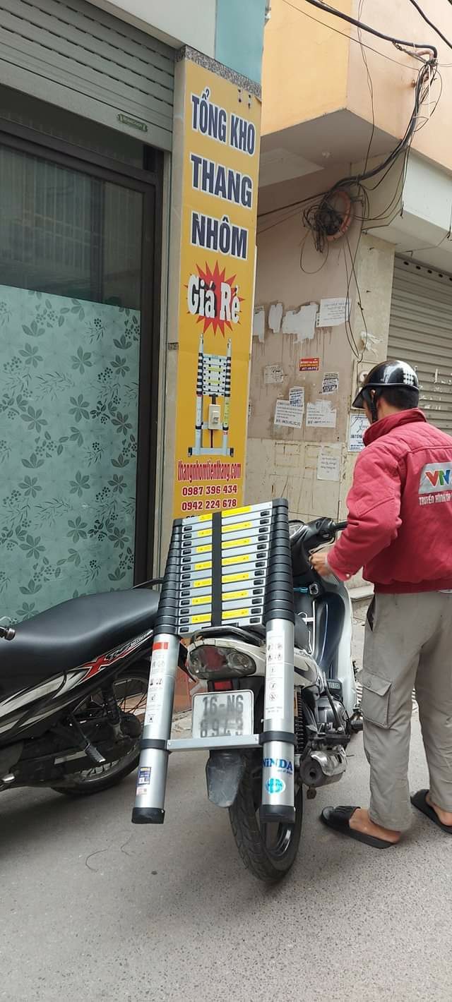 Thang nhôm rút đơn 4.1m - Ảnh 5
