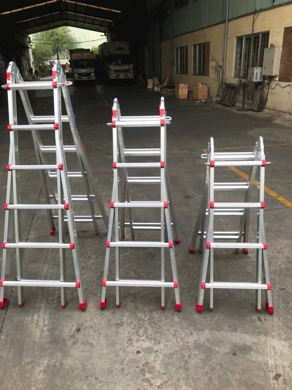 Thang rút lồng 3 bậc - Ảnh 2