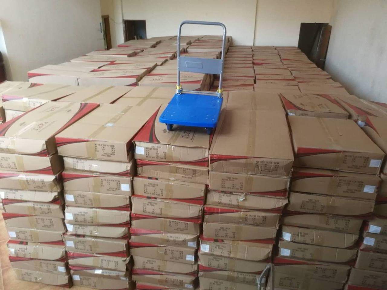 Xe đẩy hàng sàn nhựa FEIDA 300kg - Ảnh 2