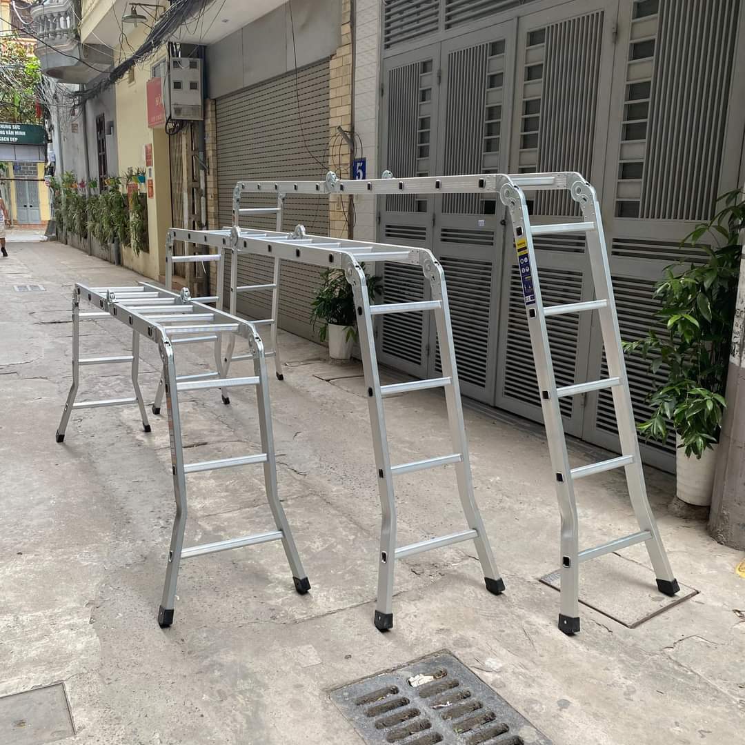 Thang nhôm chữ m 5,8m ND-405A - Ảnh 5